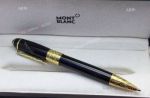 Montblanc Daniel Defoe Black Resin Ballpoint Pen Fake Mont Blanc Pen